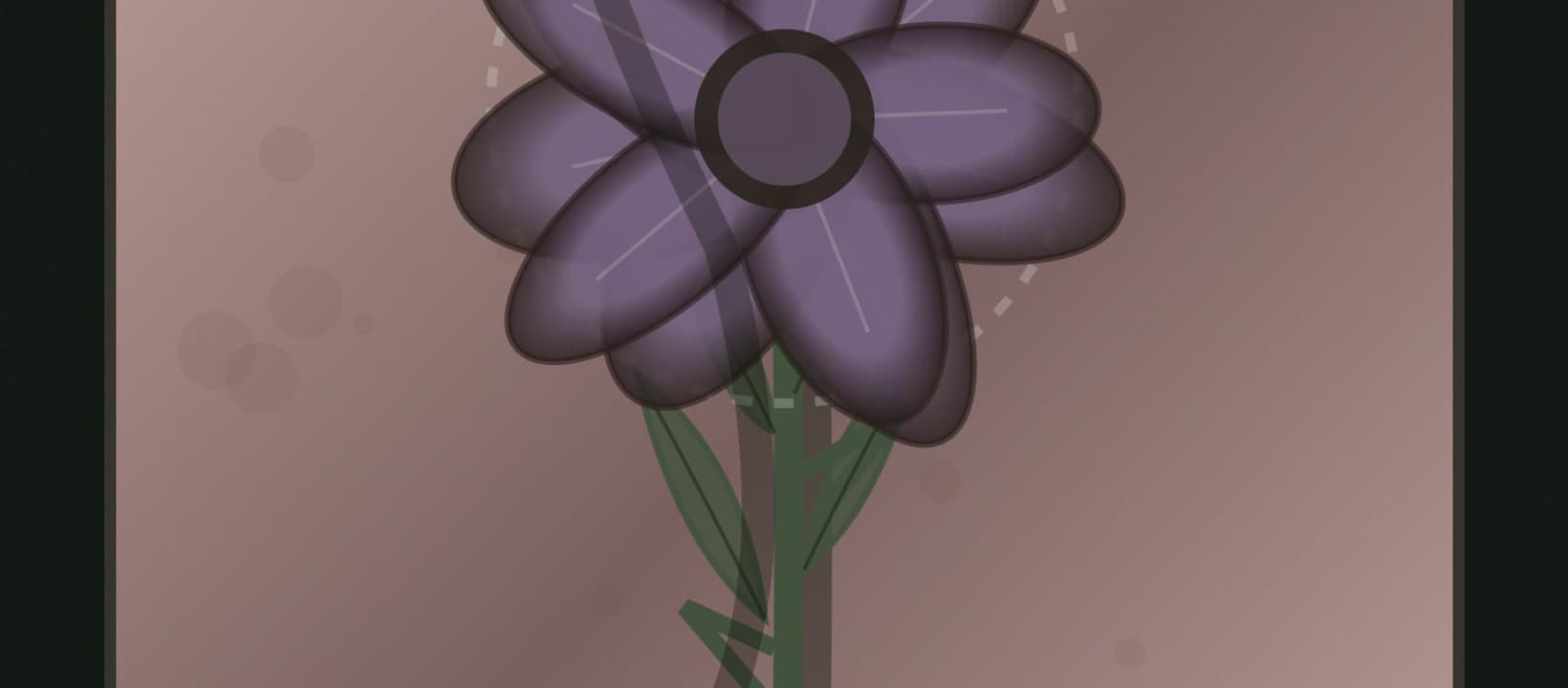 A botanist's hands pressing a glowing impossible flower between sheets of paper by lamplight